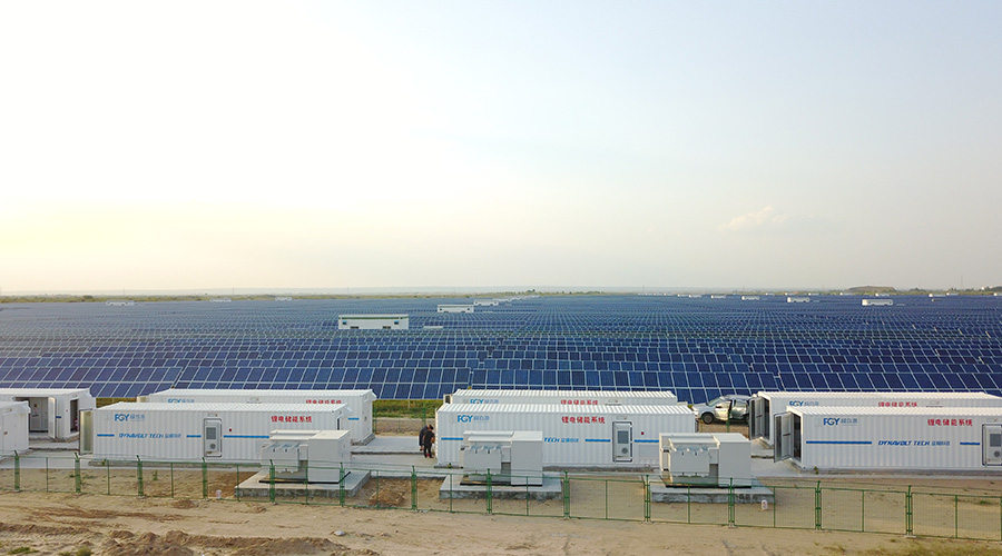 国内首个5MW/10MWh，35kV大型地面弃光储能电站（2016）