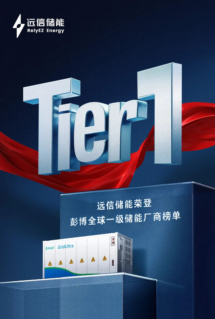 尊龙凯时人生就是搏储能荣登BNEF全球一级储能厂商榜单，软硬件协同AI创新，储能再进化！